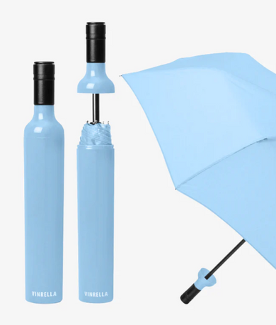 Powder Blue Bottle Umbrella