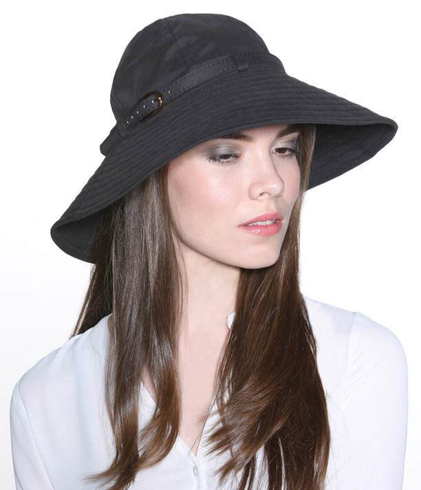 Vinrella Rain and Sun Hat - Black Matte
