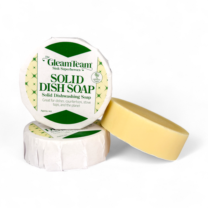 The Gleam Team Solid Dish Soap Bar