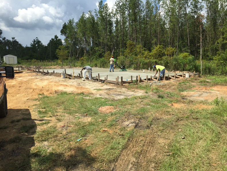 Concrete Arrives, Hurray!