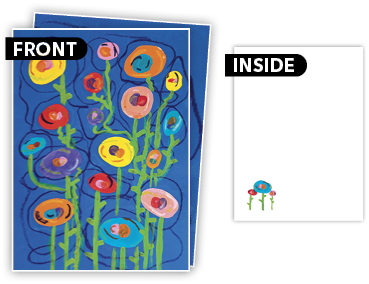 Q.) Bloomin' Notecards - Pack of 10