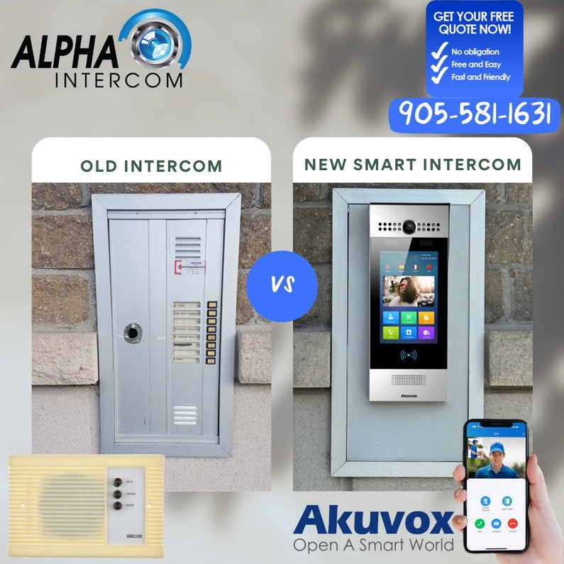 Upgrade Your Old Mircom Door Entry System to a New Smart Intercom in Toronto