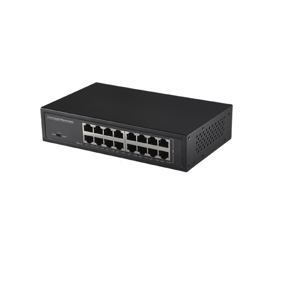 16-Port Gigabit Unmanaged Ethernet Switch - Alpha Intercom | Your ...