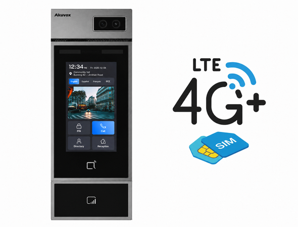 S535-L - LTE Smart Wireless Video Intercom System for Modern Canadian Buildings