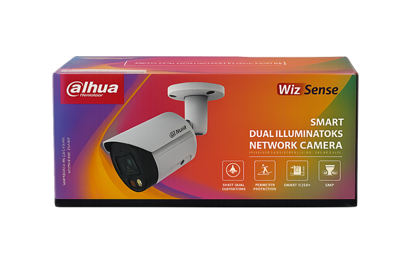 Dahua N82DDS2 8MP Outdoor Bullet IP Security Camera with 2.8mm Lens and Built-In IR