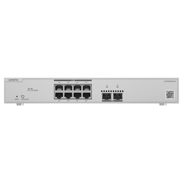 LS2P-8MG2XS-P | Lysora, Networking, Switch