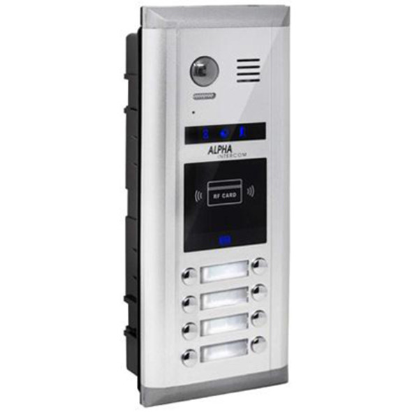 iSimple 8 Push Button Video Door Station W/ RFID Reader 2-Wire