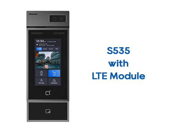 S535 - Facial Recognition Door Phone Expandable with Functional Modules