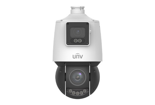 Uniview IPC94144SFW-X25-F40C – 4 MP Dual-Lens PTZ Camera (25× Optical Zoom, Fixed + PTZ, Starlight, IP66)