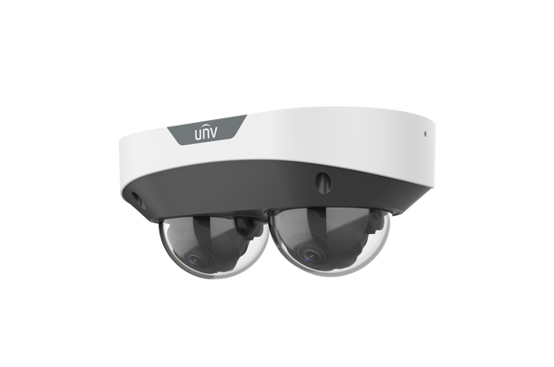 Uniview IPC3224SS-ADF28K-I1 – 2 × 4 MP Dual-Lens AI Multiview Dome Camera (130 dB WDR, IP67 & IK10) Uniview IPC3224SS-ADF28K-I1 – 2 × 4 MP Dual-Lens AI Multiview Dome Camera (130 dB WDR, IP67 & IK10)