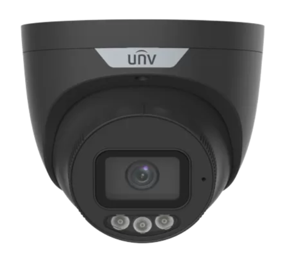 Uniview IPC3635SS-ADF28KMC-I1-BK – 5 MP AI Tri-Guard Dome Camera with Mic & Speaker