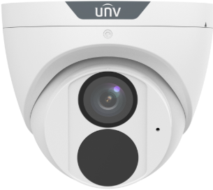 Uniview IPC3614SR-ADF28KM-H – 4 MP IR Turret Camera with Built-in Mic