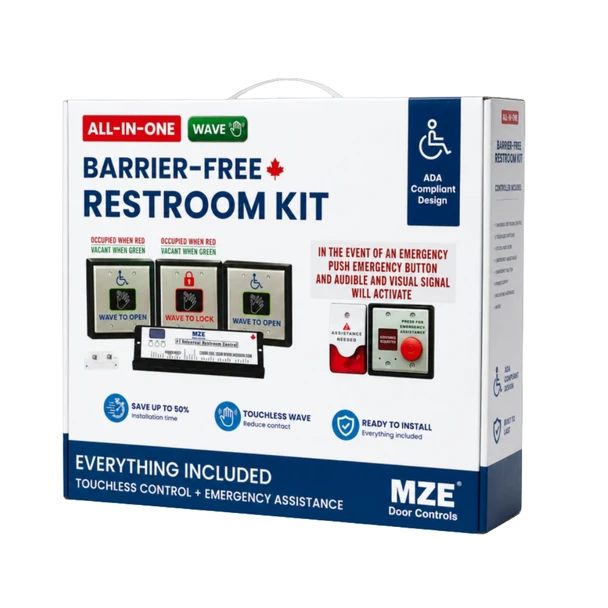 Universal Barrier-Free Washroom/Restroom Kit
