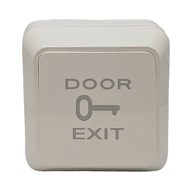 Exit button in plastic Bouton de sortie