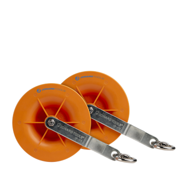 Pulley for Low Voltage Electrical, Network, & COAX Cables (2 pack)