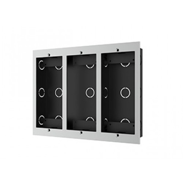 Akuvox 3-Module In-Wall Mounting Box Canada | Installation Kit for R20K, R20B, MD12, MD06