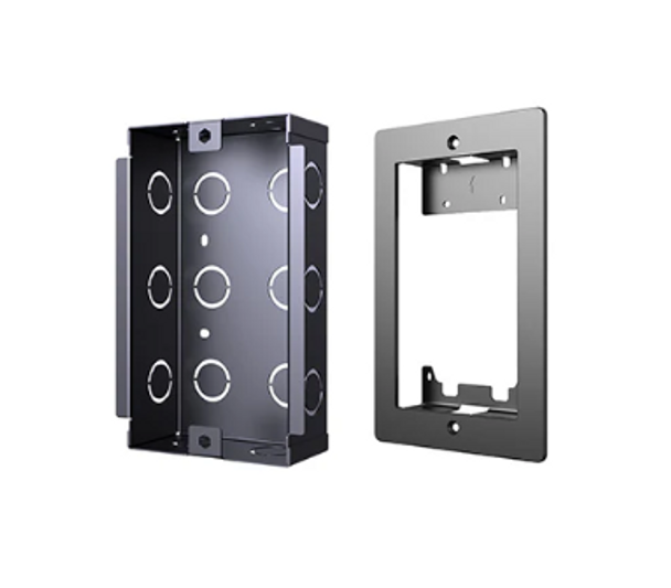 Akuvox R20A / R25A In-Wall Installation Kit V2.0 (Black) | Flush-Mount Intercom Accessory in Canada