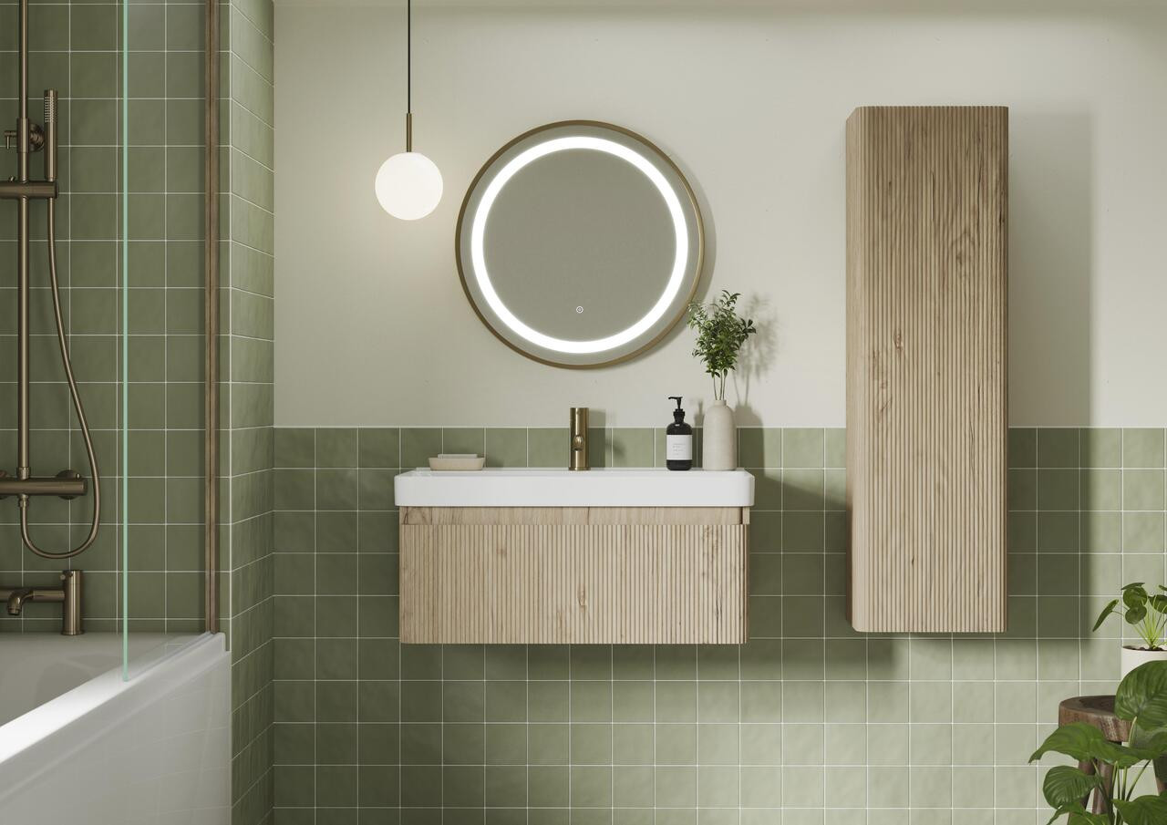 605mm Wall Hung 2 Drawer Basin Unit & 1TH Basin - Kuba-TexOak_2_RM.jpg