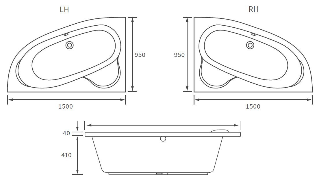 1500x950x600mm 0TH Offset Corner Bath w/Legs - Miramar-Corner-1500x950-Bath_LD.jpg