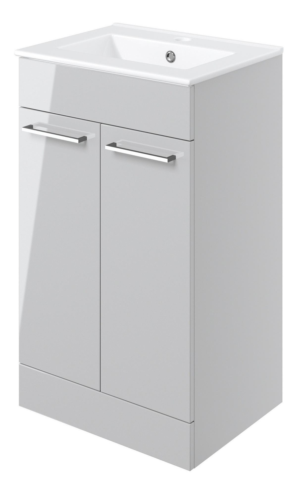 510mm Floor Standing 2 Door Basin Unit & 1TH Thin Edge Basin - DIFTP2112-AngledLeft_CO.jpg