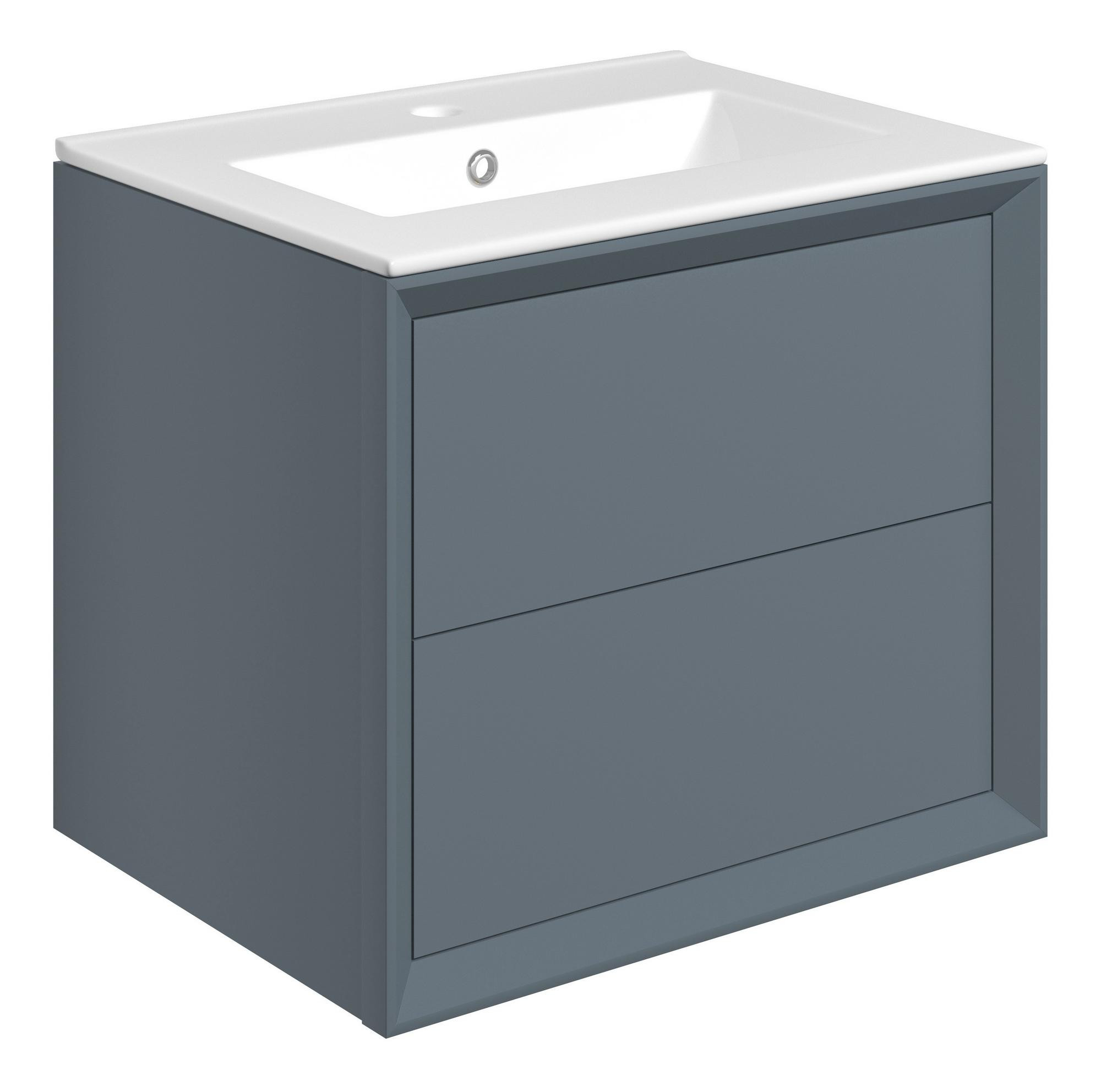 610mm Wall Hung 2 Drawer Basin Unit & Thin Edge Basin - DIFTP2570_CO.jpg