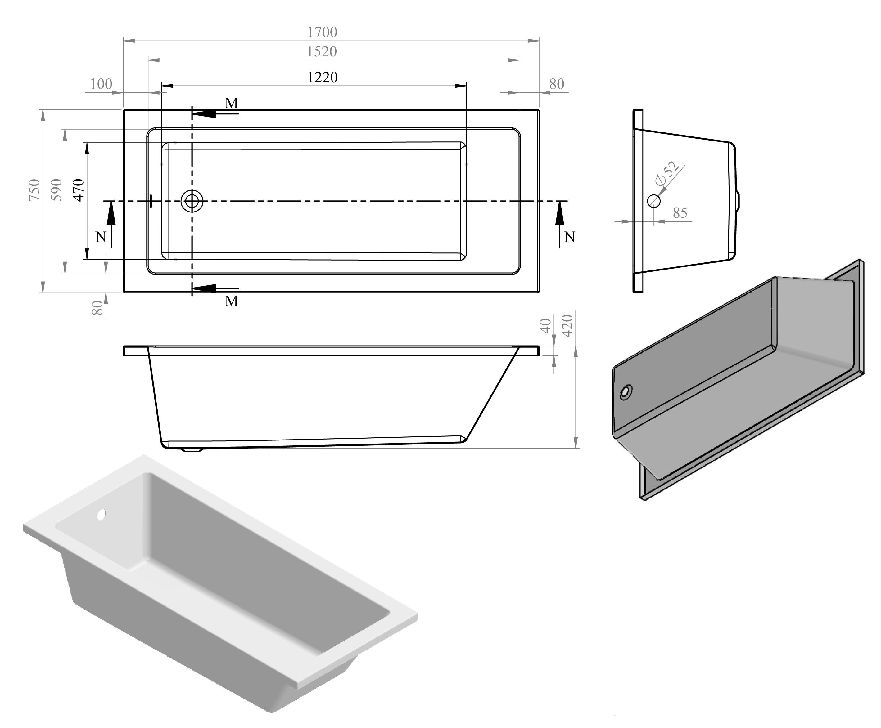 Square Single End 0TH Bath w/Legs - Navarre-1700x750-SE_DLD.jpg