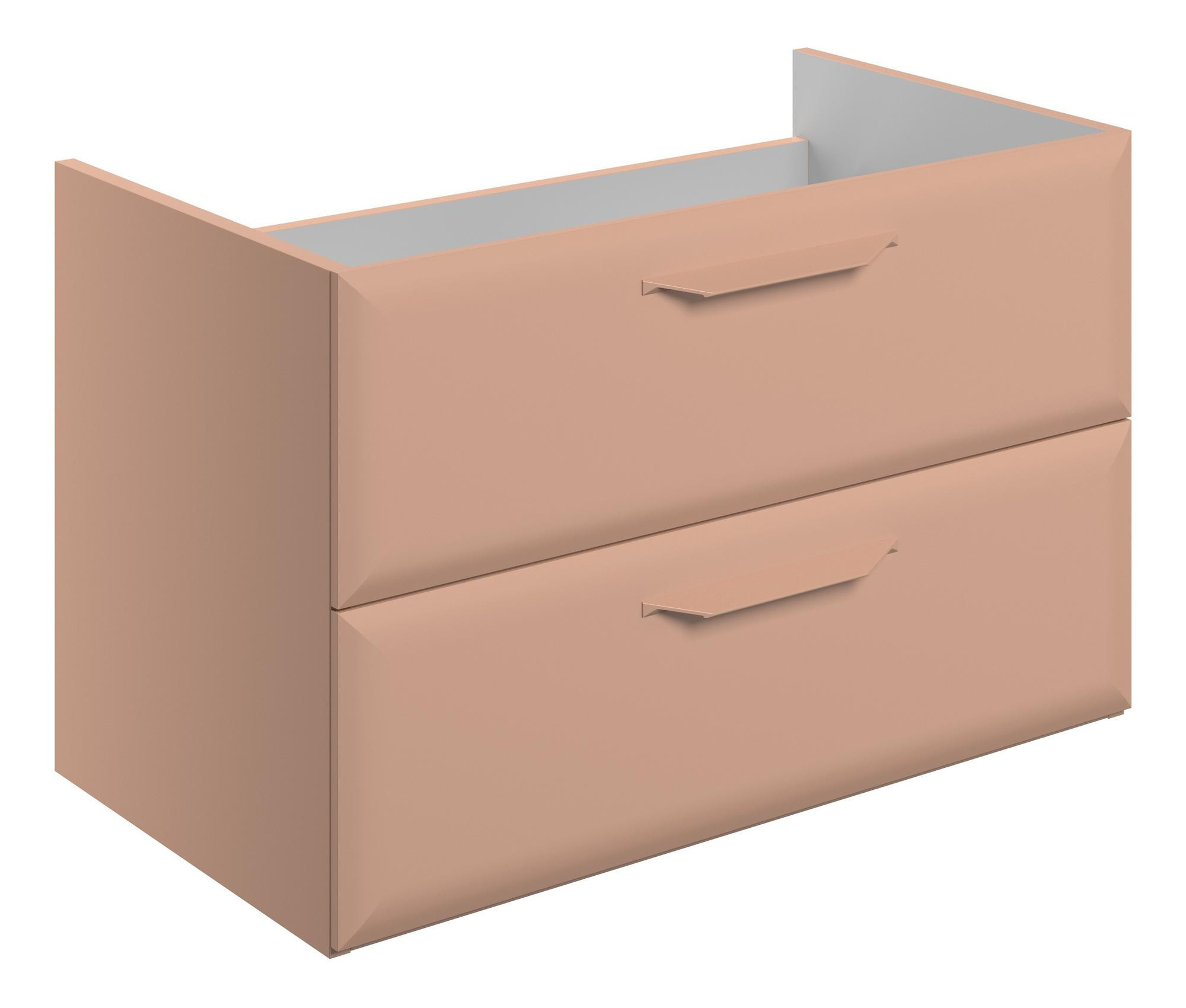 795mm Wall Hung 2 Drawer Basin Unit (No Top) - DIFT4036_CO.jpg