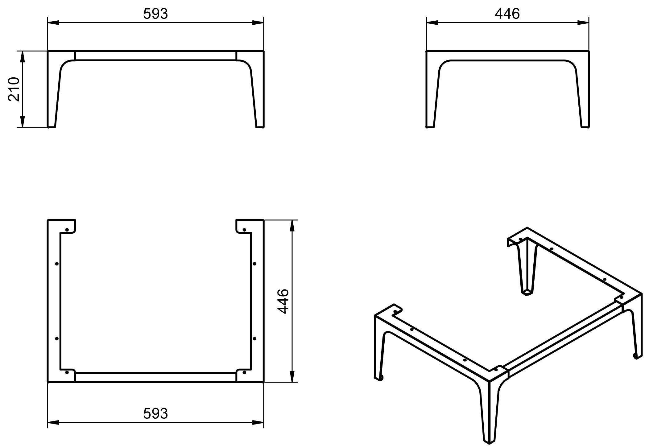Legs for 60cm Unit - Chic-600Legs_LD.jpg