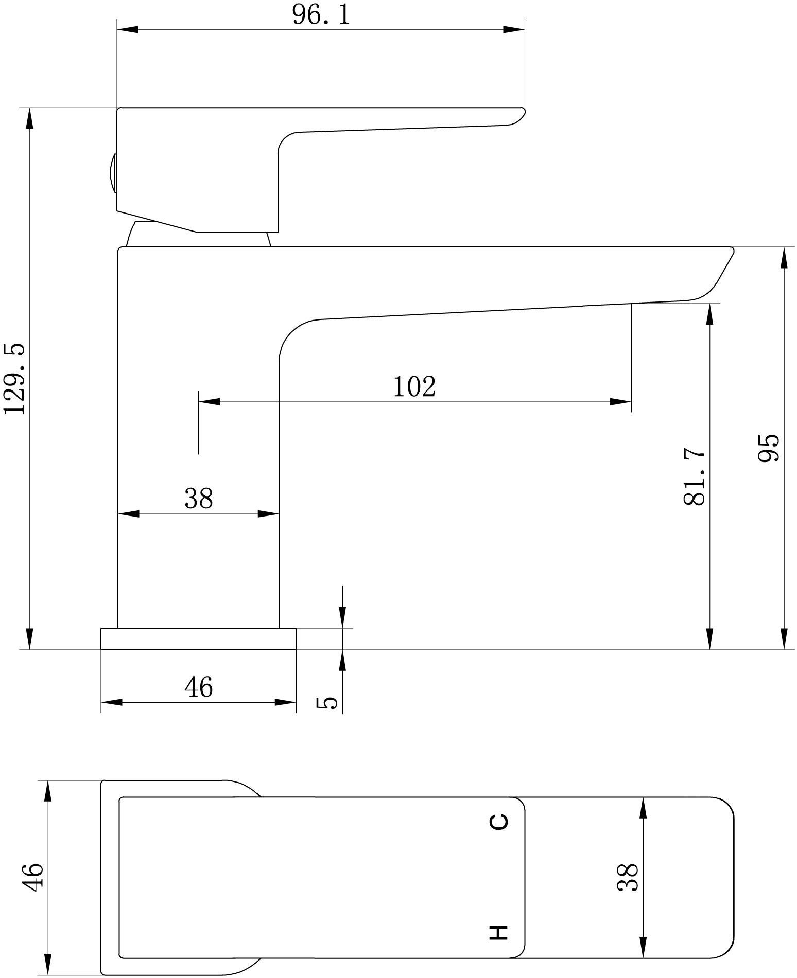 Cloakroom Basin Mixer & Waste - DITS1234_LD.jpg