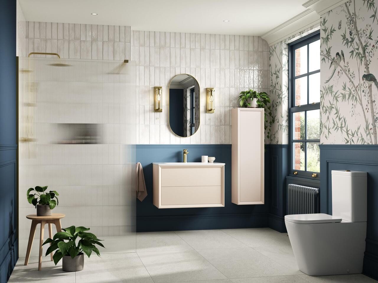 810mm Wall Hung 2 Drawer Basin Unit & 1TH Thin Edge Basin - Push-Cotton_RM.jpg