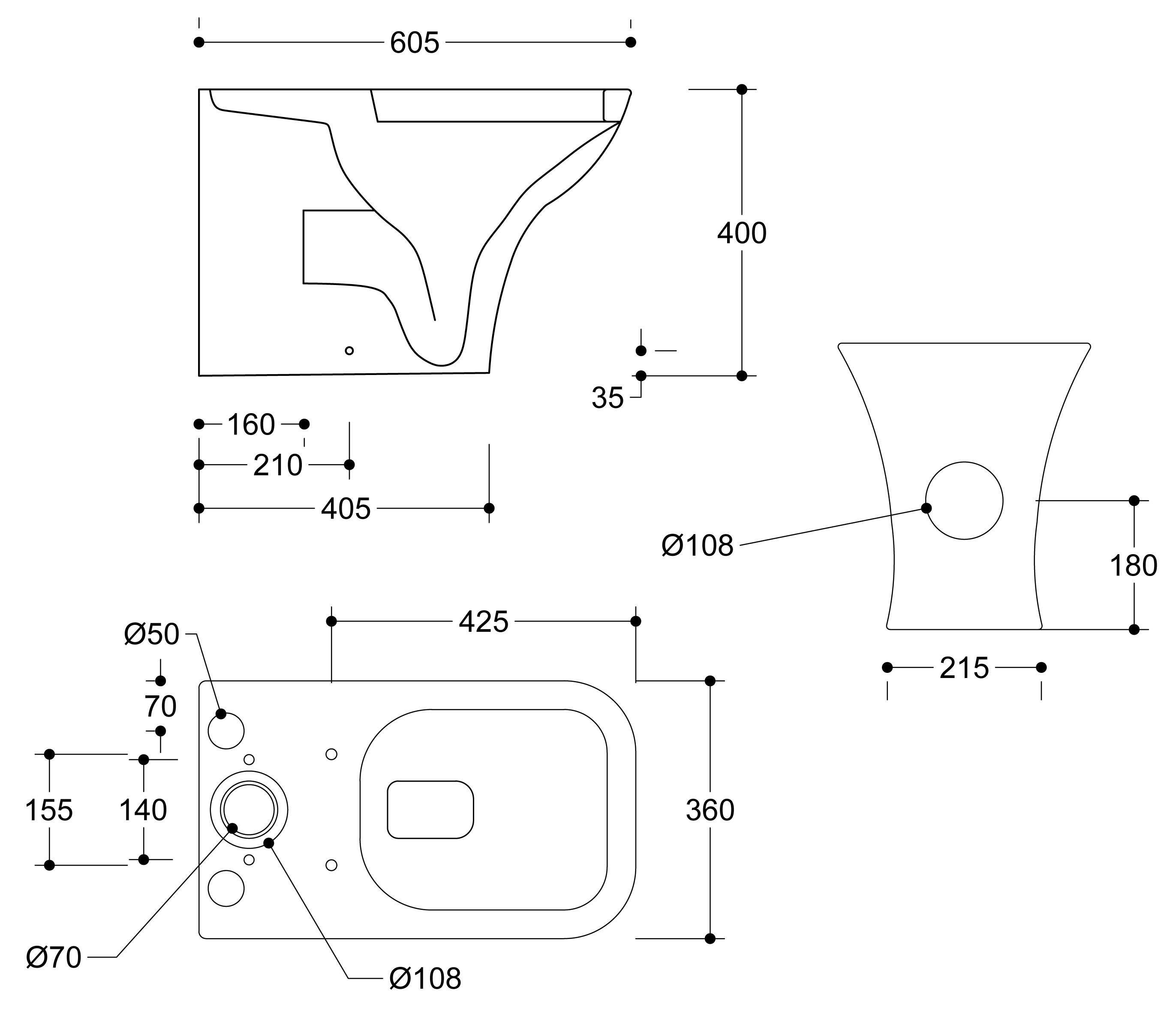 Rimless Close Coupled Open Back WC & Soft Close Seat - DIPP0194_DLD.jpg