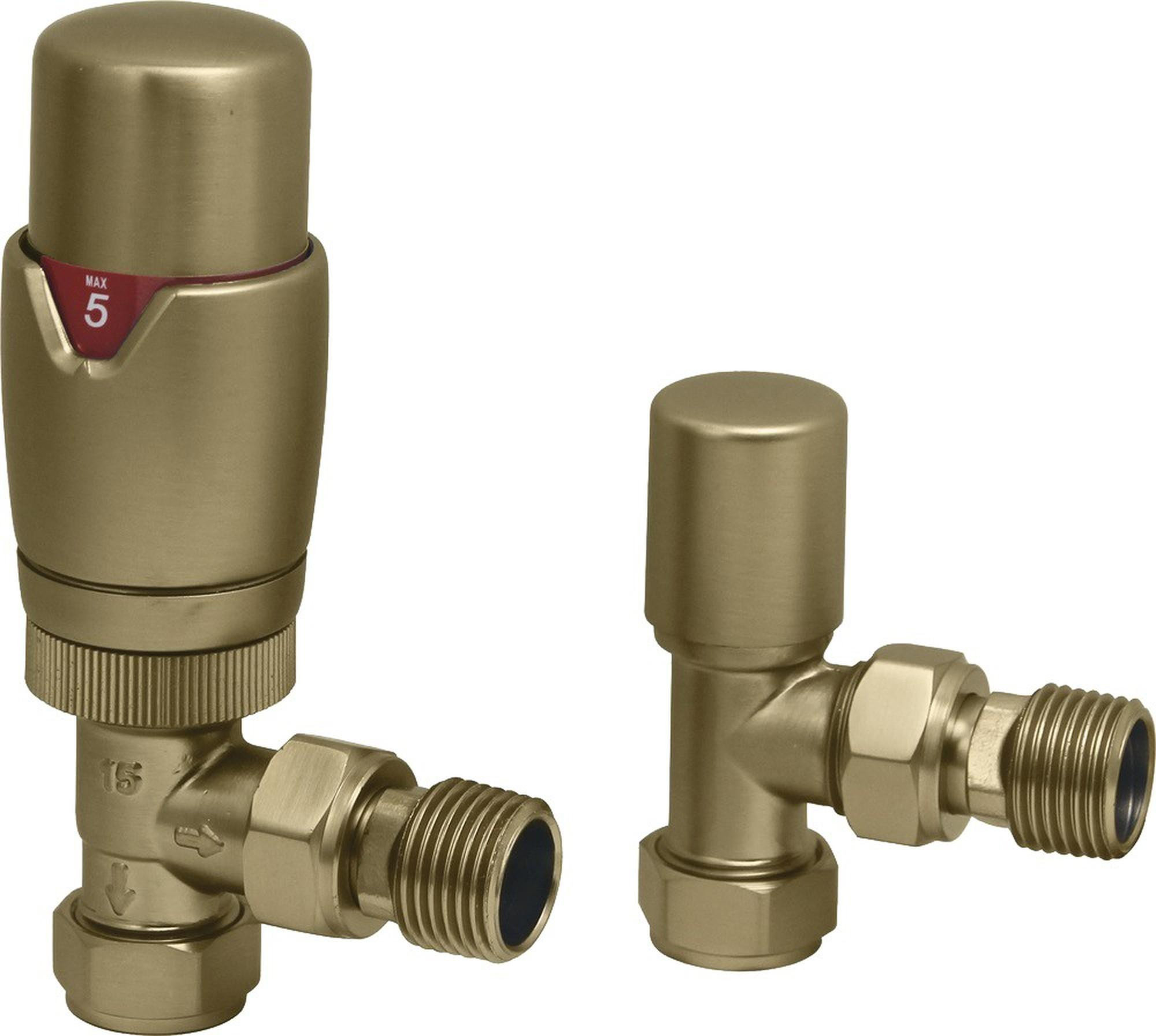 Round Thermostatic Brushed Brass Radiator Valves - DIRA0332_CO.jpg