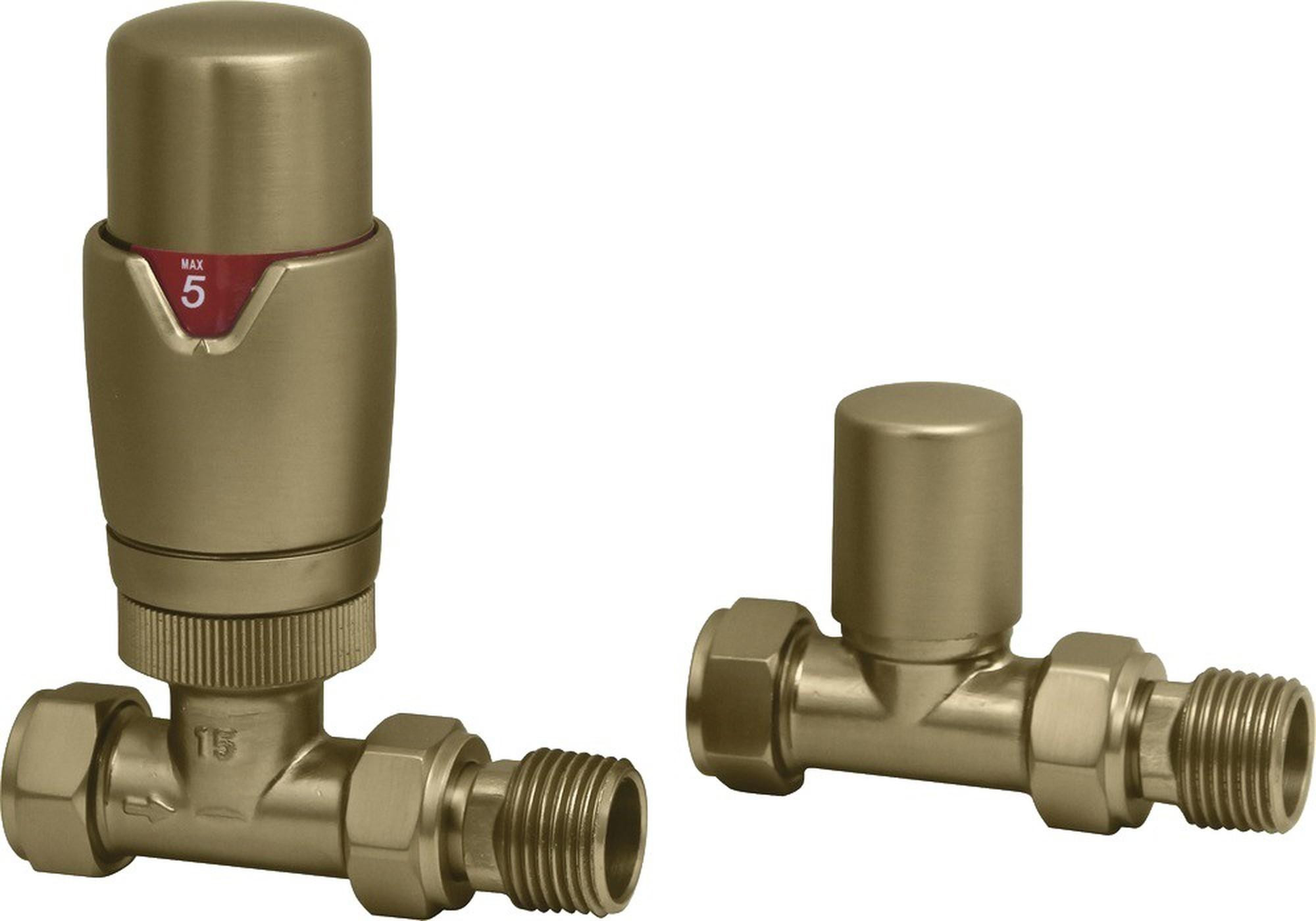 Round Thermostatic Brushed Brass Radiator Valves - DIRA0334_CO.jpg