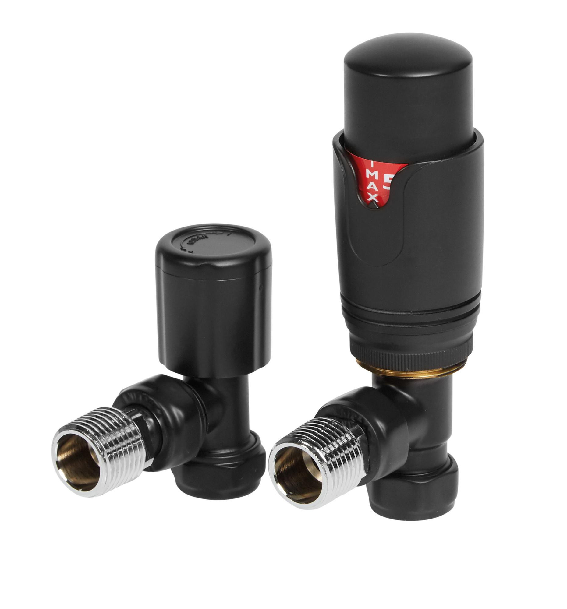 Round Thermostatic Matt Black Radiator Valves - DIRA0260_CO.jpg