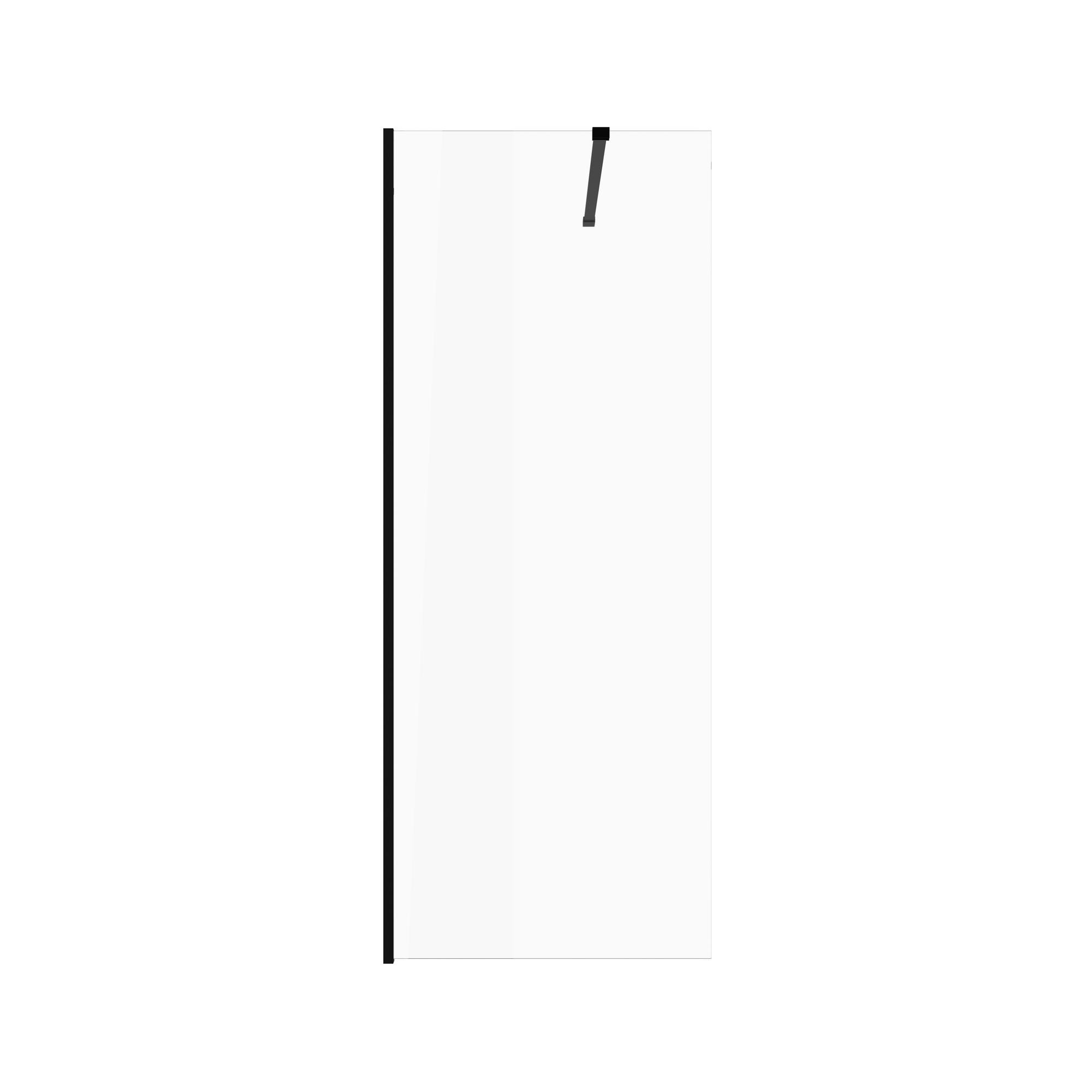Wetroom Side Panel & Arm - Matt Black - REFX-ICONIX-BLK-WETROOM-SUPPORT-SIDEPANEL-Front_CO.jpg
