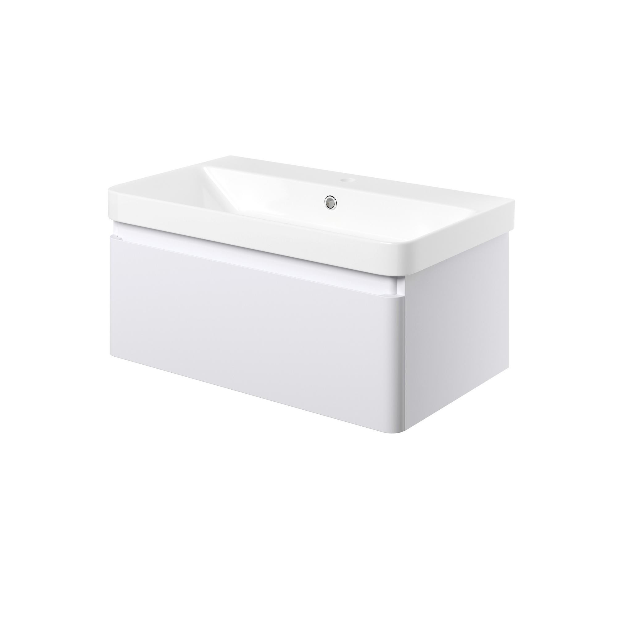 805mm Wall Hung 1 Drawer Basin Unit & Basin - DIFTP2776-AngledLeft_CO.jpg
