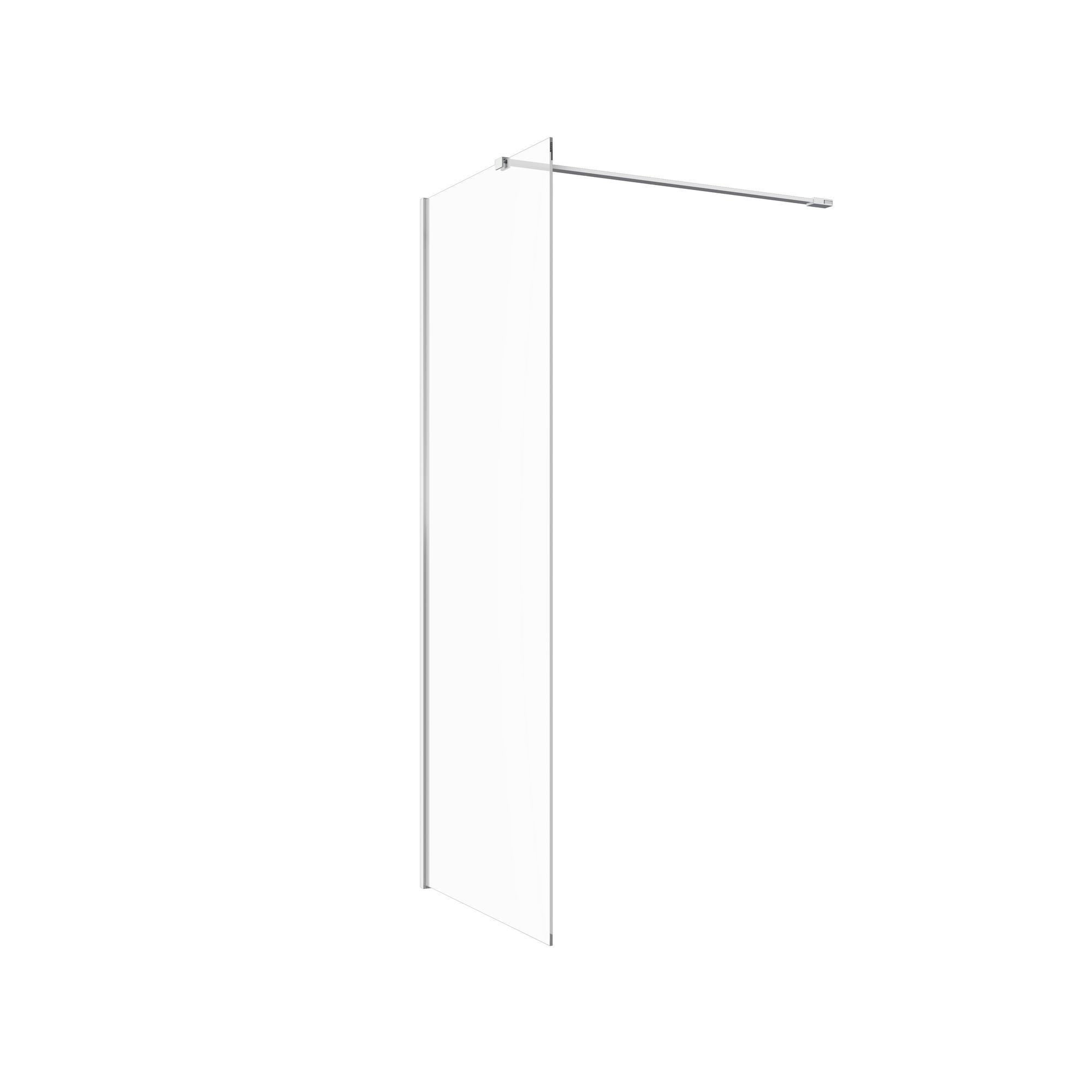 Wetroom Side Panel & Arm - Chrome - REFX-ICONIX-CHR-WETROOM-SUPPORT-SIDEPANEL-AngledLeft_CO.jpg