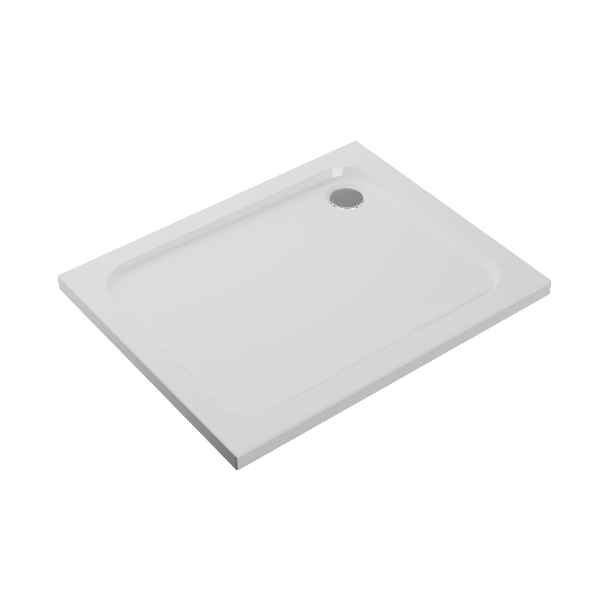 //2Go 45mm Low Profile Rectangular Tray & Waste - White - 2GO-45mm-Rect-Tray_CO.jpg