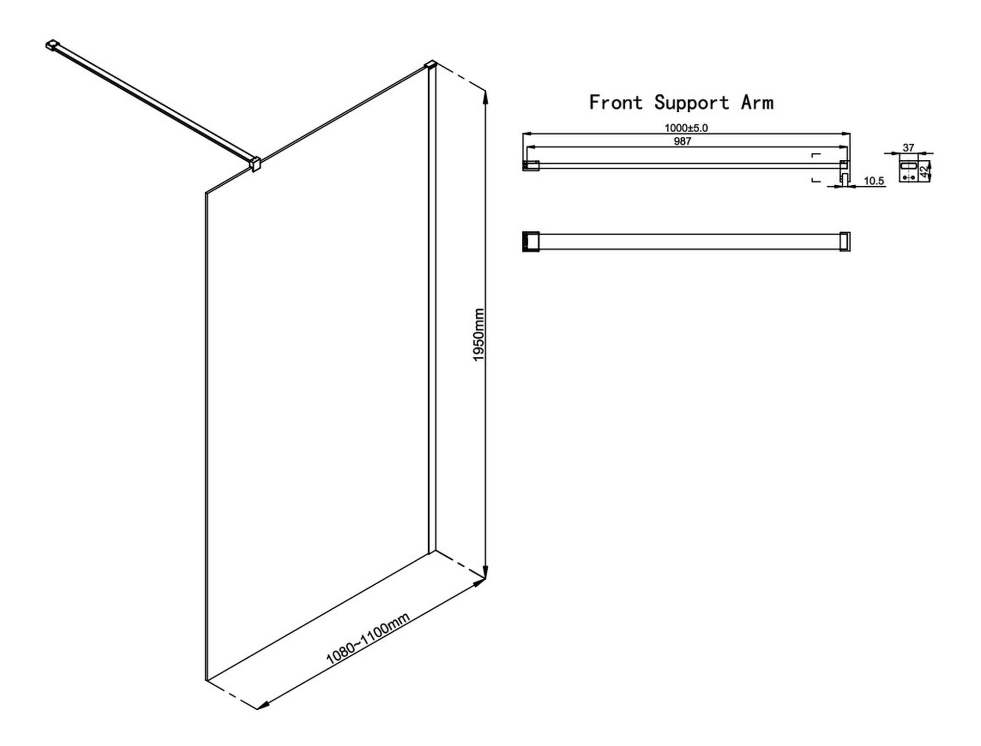 Wetroom Panel & Support Bar - Gunmetal - RefX-Iconix-Wetroom-1100_LD.jpg