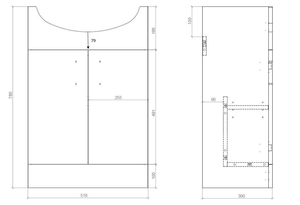 Basin Unit & WC Unit Pack - White Gloss - Vista-550-Basin-Unit_LD.jpg