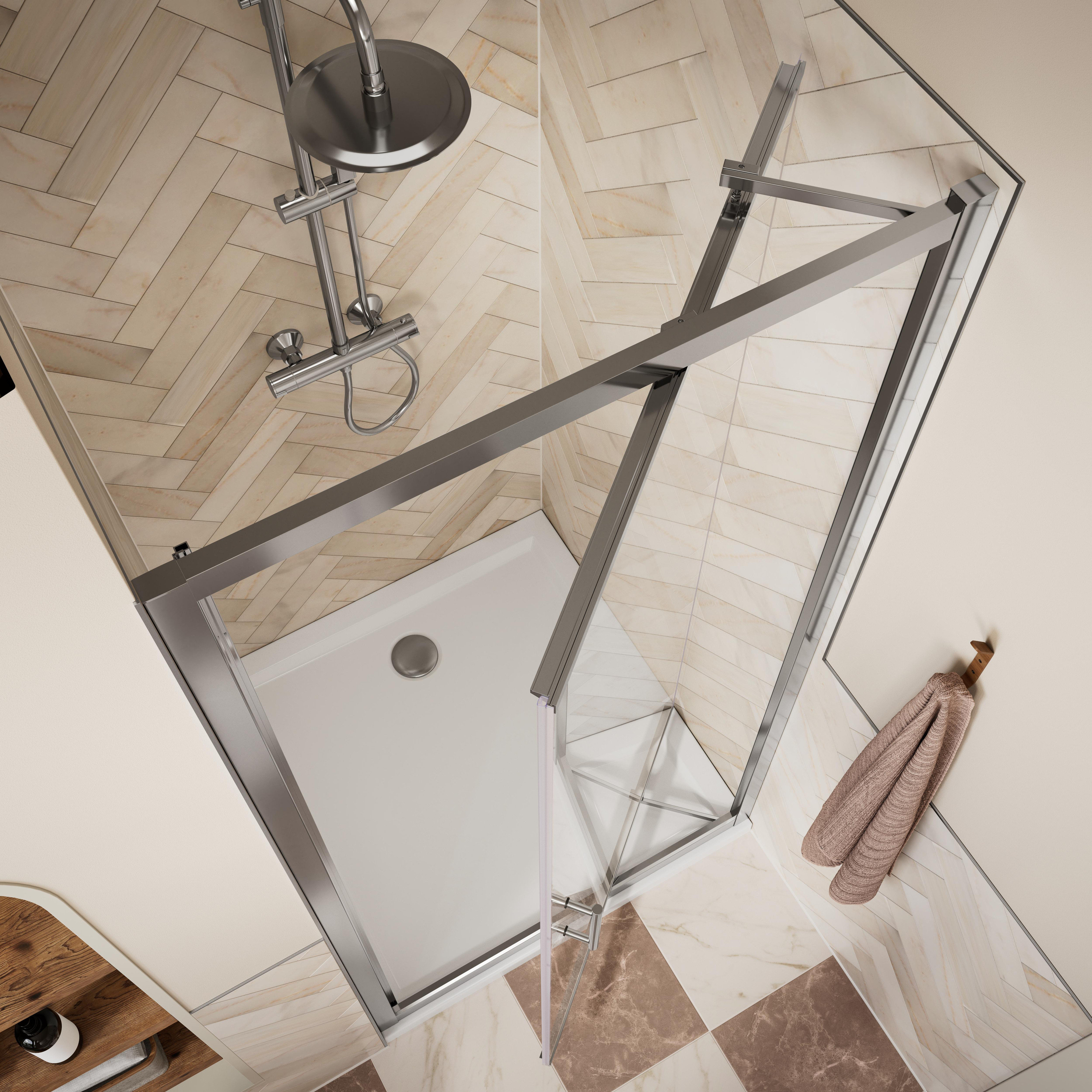 Infold Door - Chrome - REFX-CLASSIX-INFOLD-CHR-DoorOpen_CAM.jpg