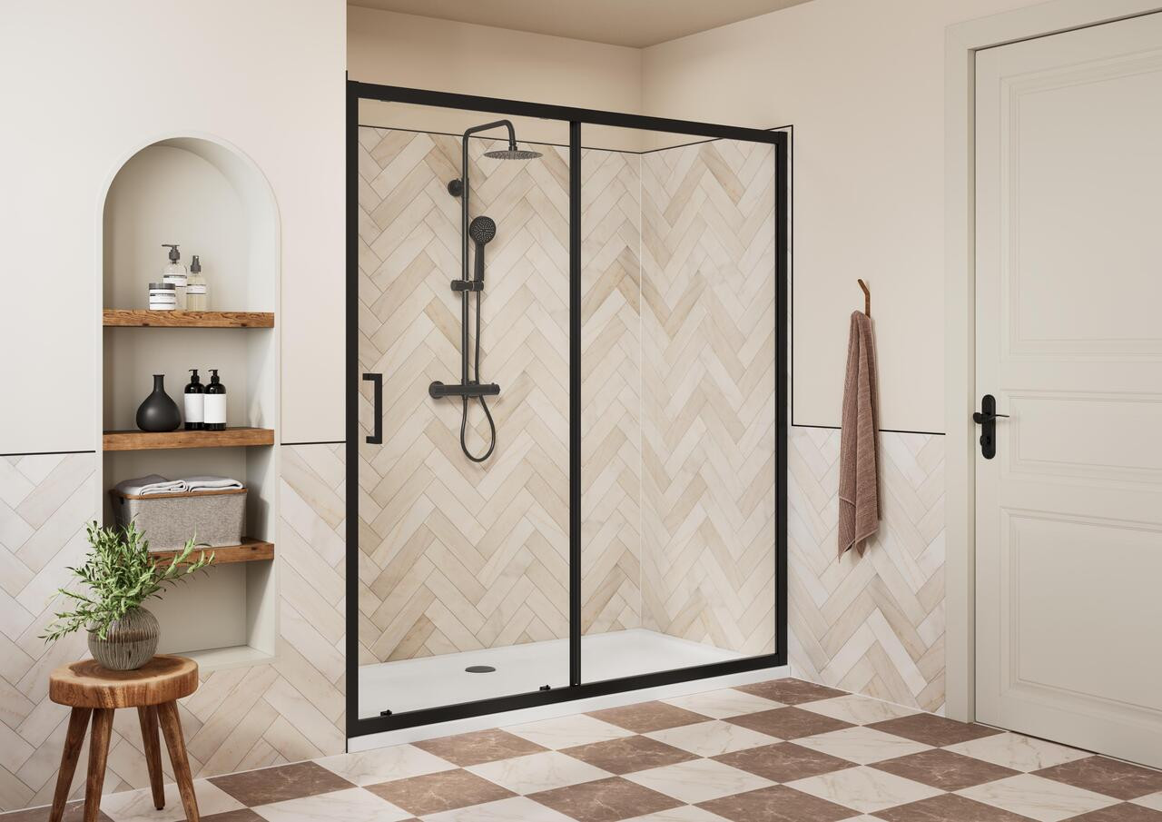 Sliding Door - Matt Black - REFX-CLASSIX-SLIDING-RECESS-BLK_RM.jpg