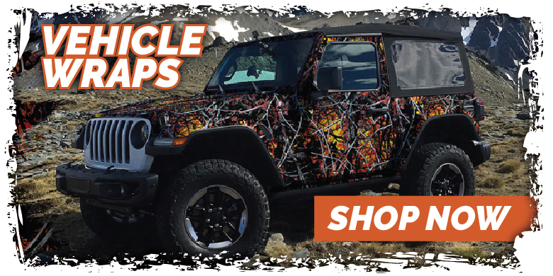 Invisible Innovation: The World of Camo Vinyl Wraps for Cars – CARLIKE WRAP