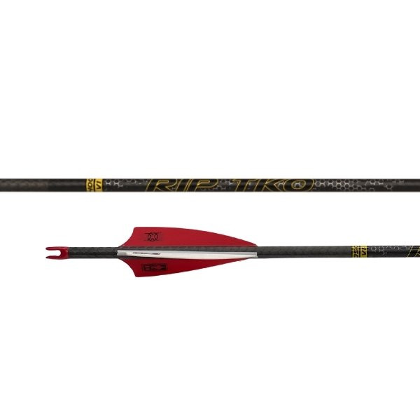 Victory RIP TKO Elite Arrow Fletched With 3 Vanes With Helical 6 