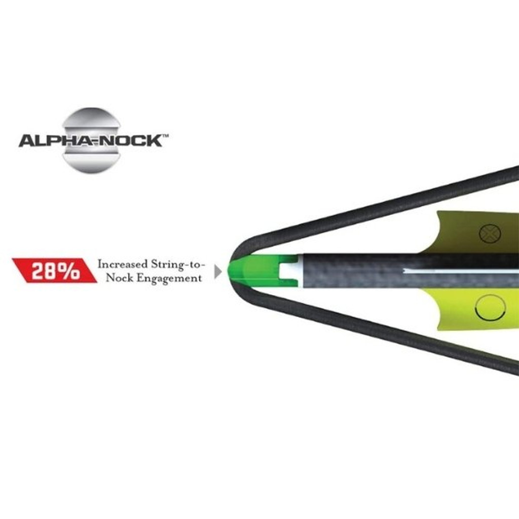 Tenpoint Pro Elite 400 Carbon Crossbow Arrows With Alpha Nocks
