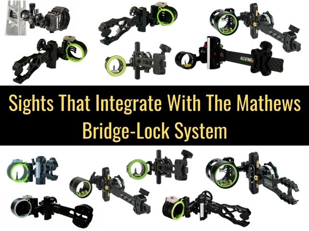 Sights That Integrate With Mathews V3X BridgeLock System Archery Country