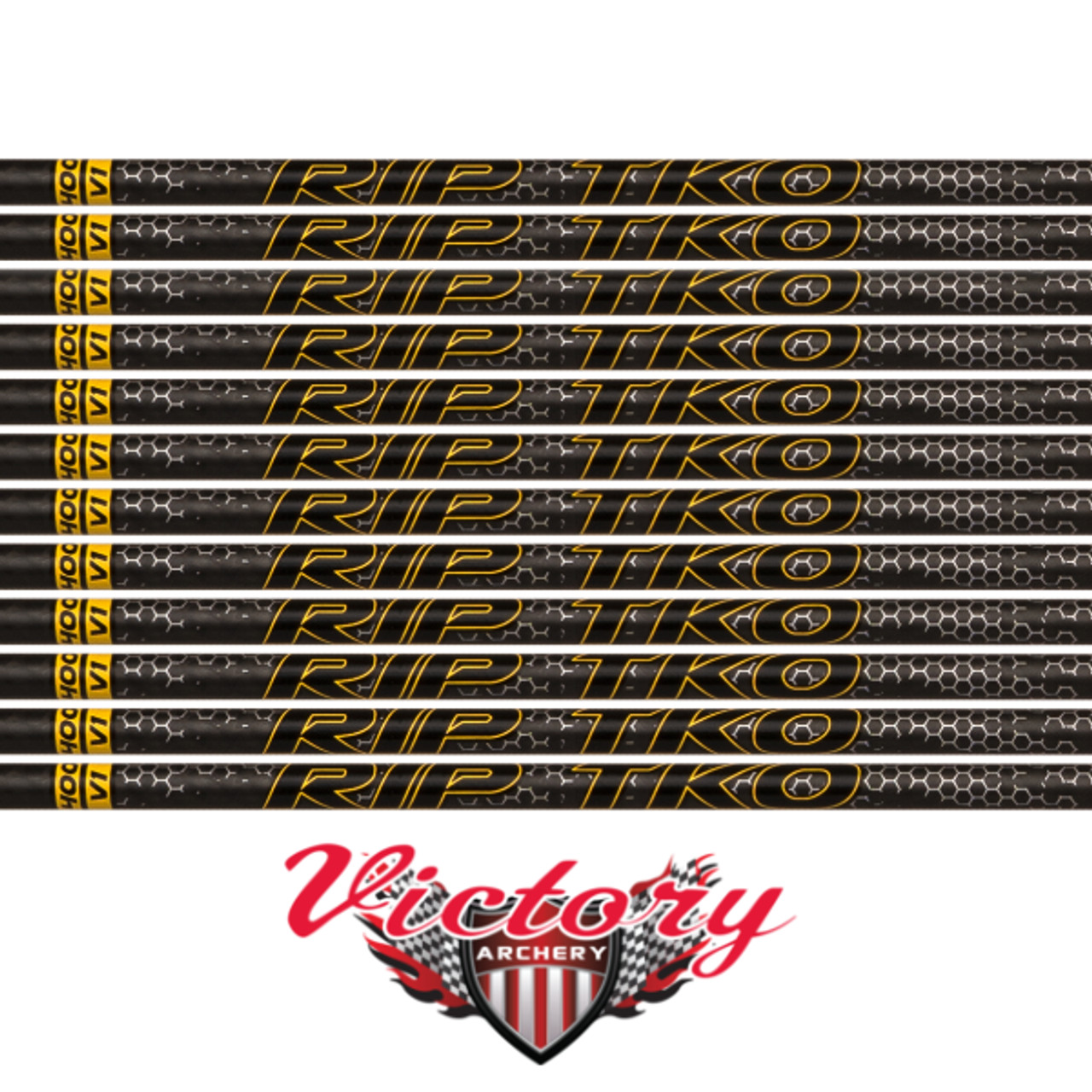 Victory RIP TKO Elite Low Torque Arrow Shaft (12 pack)