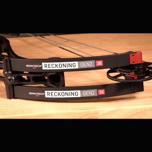 Bowtech Reckoning Gen2 36 Target bow- View of limb Bowtech Reckoning Gen2 36 Target bow- View of limb