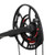 Bowtech Carbon Zion Cam Angle Left - Red Bowtech Carbon Zion Cam Angle Left - Red