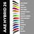 AAE HYBRID 26 Vane Color Options AAE HYBRID 26 Vane Color Options